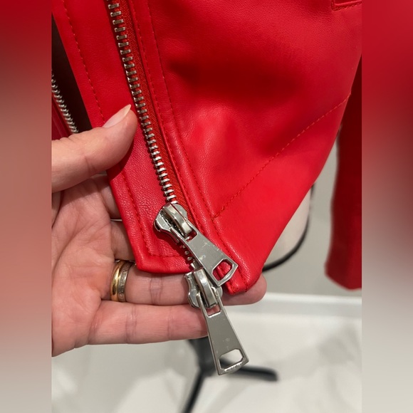 Twinset leather jacket NEW - Picture 5 of 7